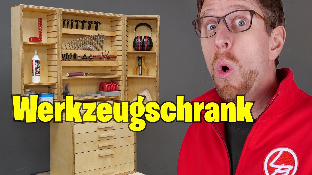 Werkzeugschrank selber bauen | &Uuml;bersichtlich und praktisch