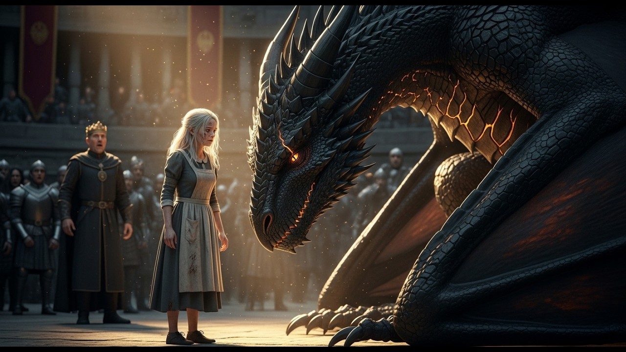 They Called Her a Ghost — But the Ancient Dragon Bowed to the Mute Maid