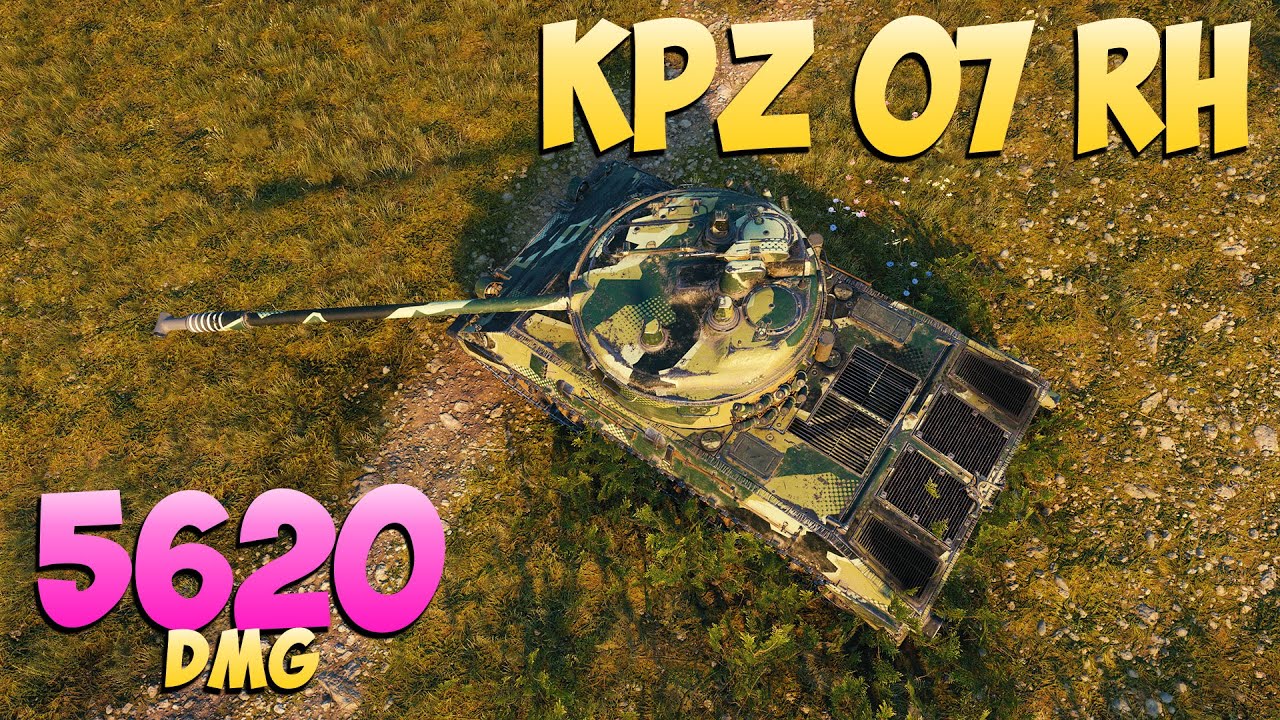 Kpz 07 RH - 6 Фрагов 5.6K Урона - Стремительный! - Мир Танков
