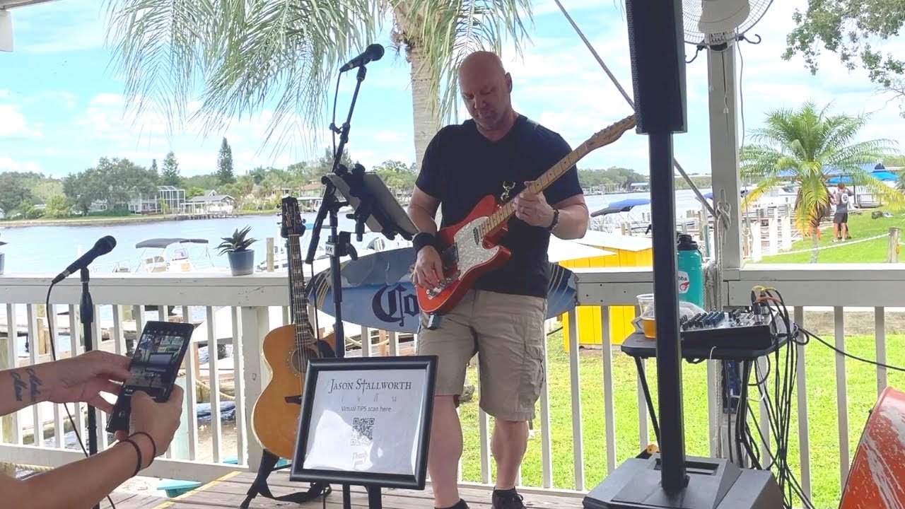 Simple LIVE SOLO GIG GEAR & Why I LOVE Playing Here (Jerry's Dockside)