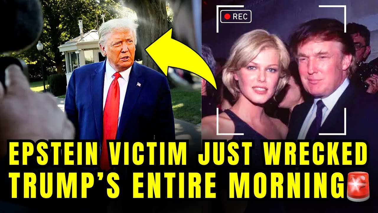 Epstein Survivor Just WRECKED Trump's Morning With HORRIBLE Reveal🚨