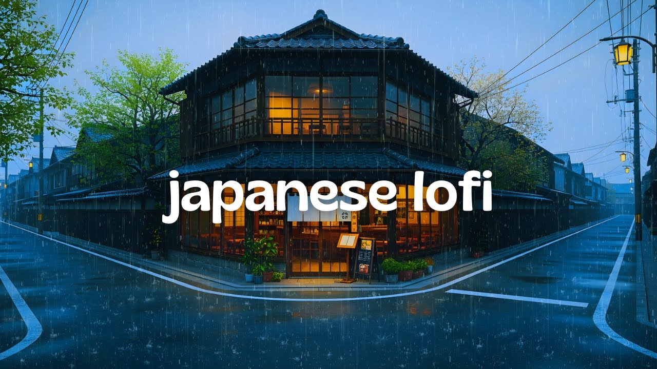 Dreamy Rainy Café in Tokyo 🌧️ Deep Focus Lofi Beats for Study