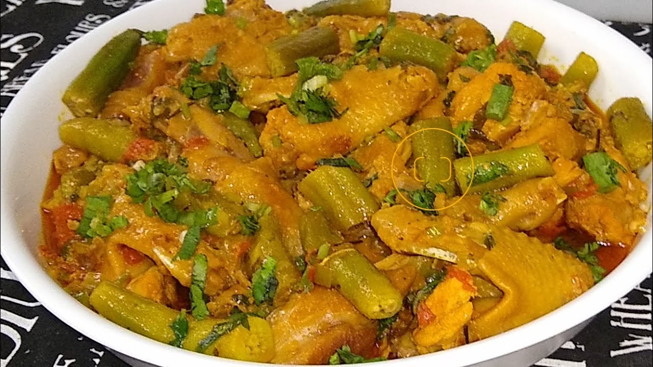 Galinha caipira com quiabo 😋😋
