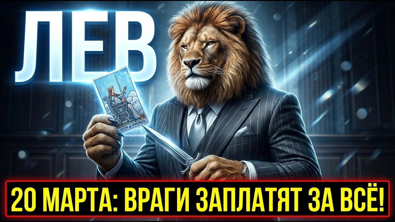 🔴🦁Предупреждение, Львы! Март 2026😲Твои успехи ЗАСТАВЯТ ВРАГОВ ЗАВИДОВАТЬ