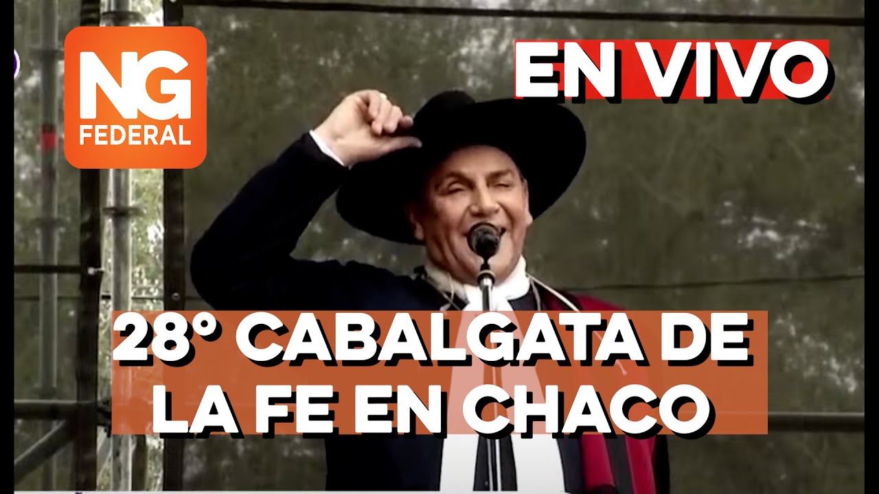 28° CABALGATA DE LA FE EN CHACO | FESTIVAL CON EL CHAQUEÑO PALAVECINOMISA EN HONOR A SAN PANTALEÓN