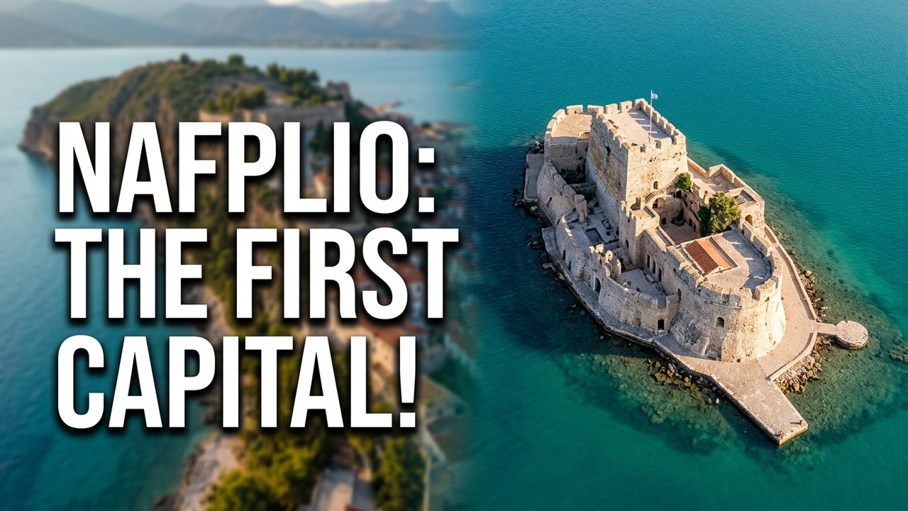 Nafplio in 4K Drone Footage | Greece's Most Picturesque Town!
