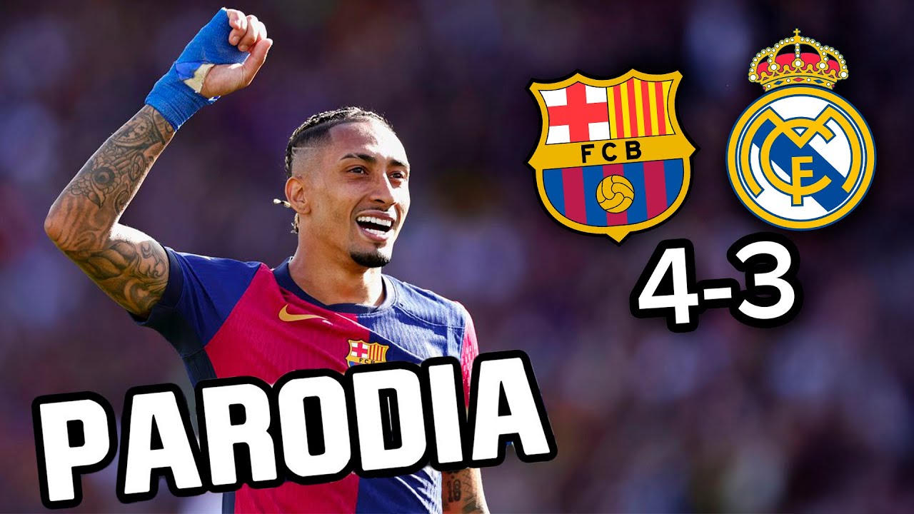 Canción Barcelona vs Real Madrid 4-3 (Parodia capaz (merengueton) - Alleh & Yorghaki)