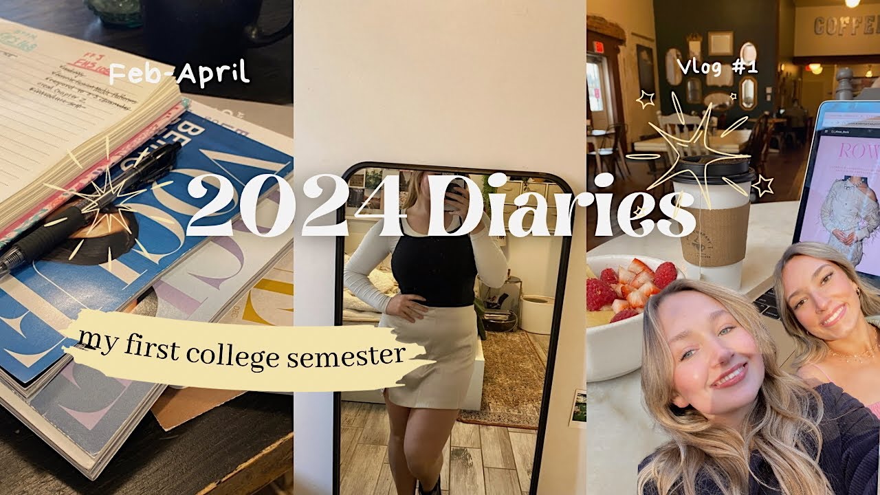 2024 DIARIES | My first semester of college💌📚🫶🏼
