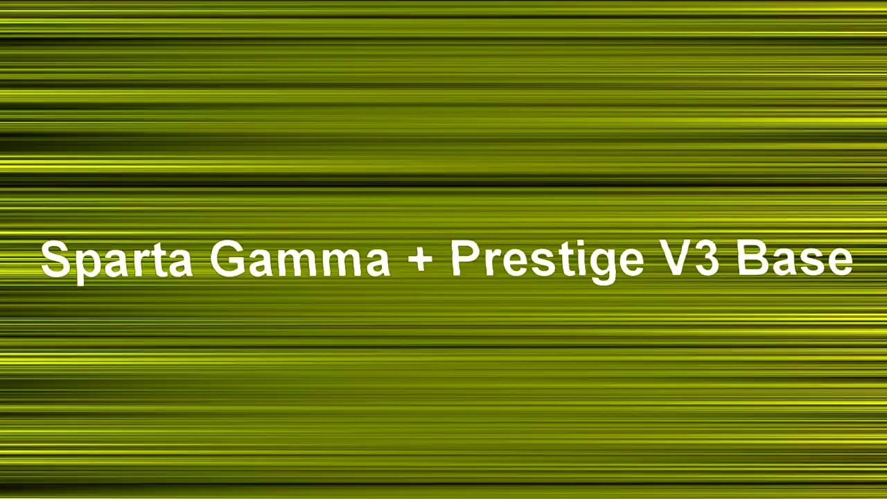 Sparta Gamma + Prestige Base