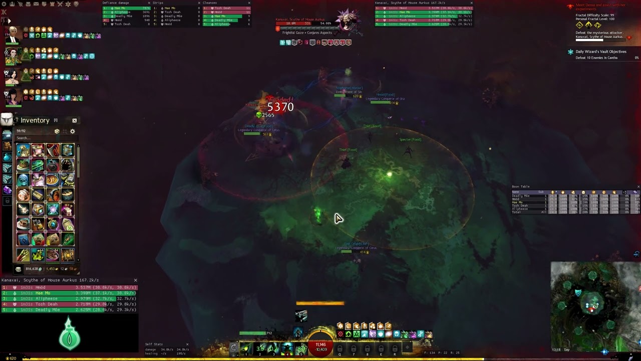 GW2 - 99CM Kanaxai 3:27 - Condi Harbinger  33.3k