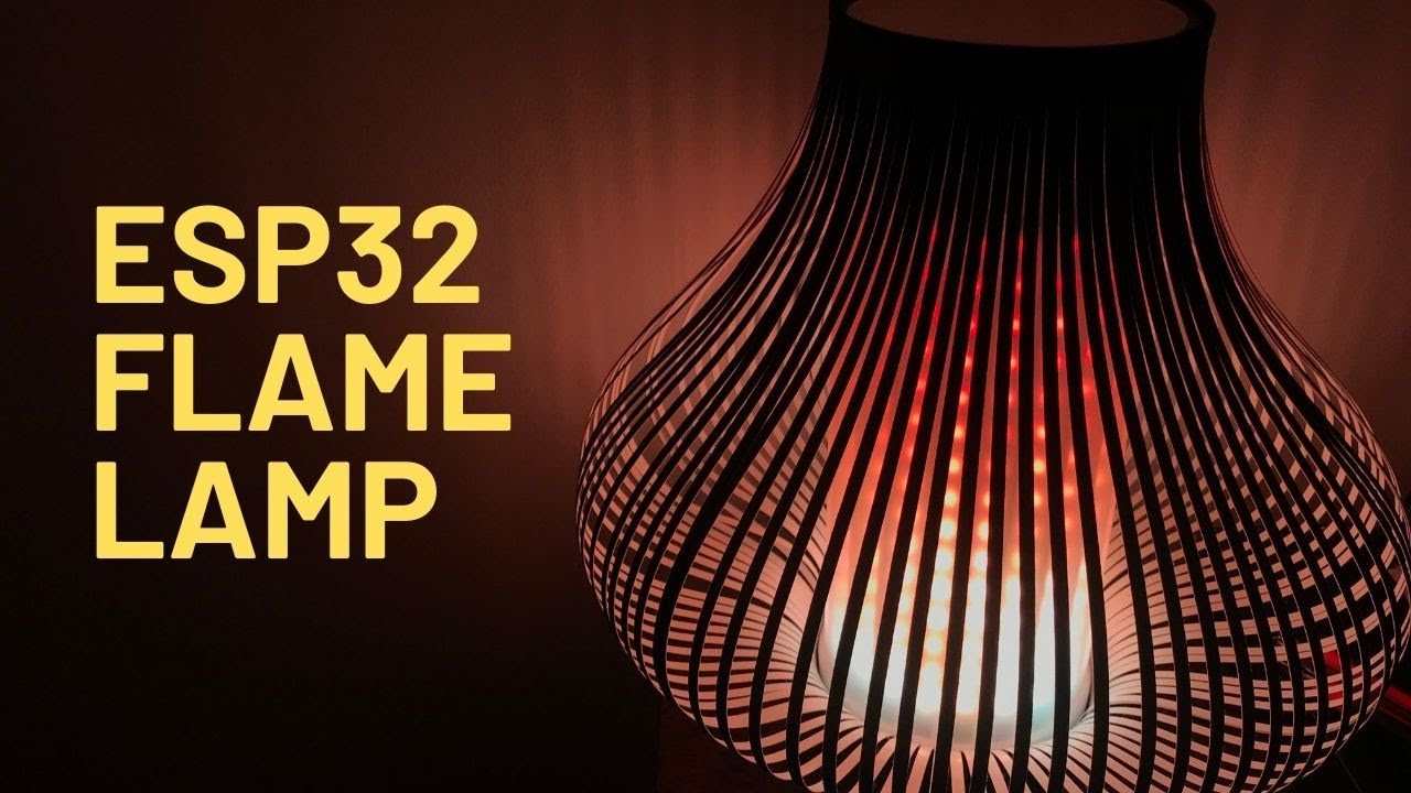 DIY Flame Lamp