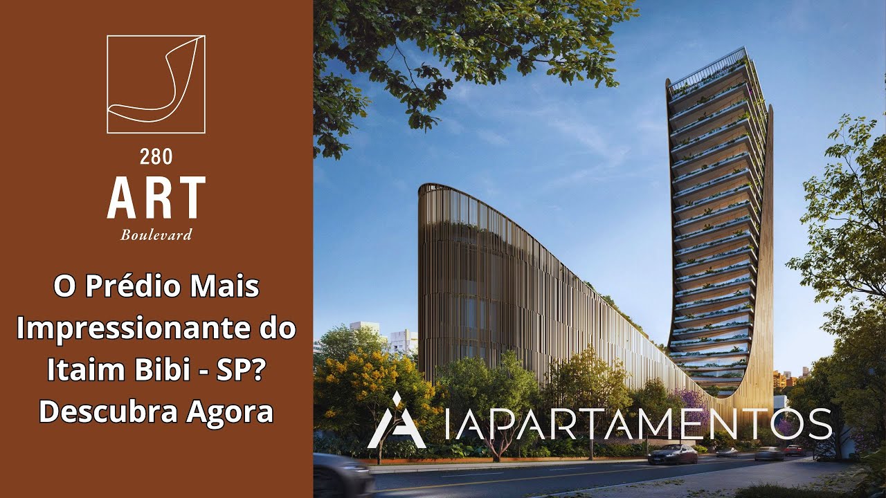 280 Art Boulevard: O Prédio Mais Impressionante do Itaim Bibi | iApartamentos