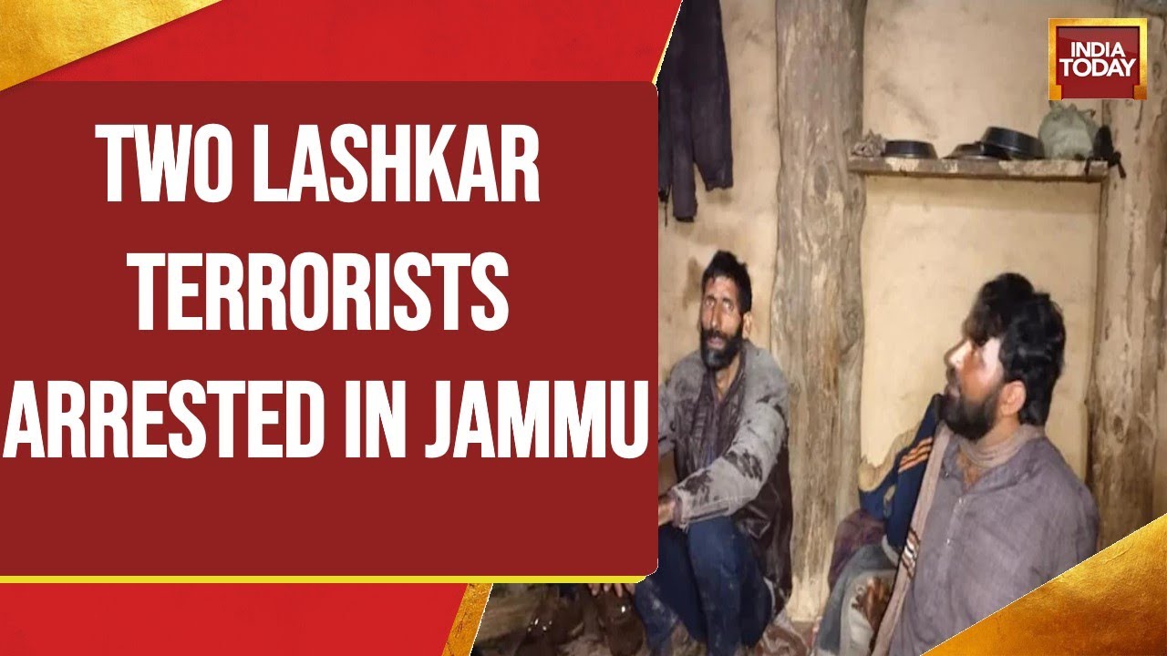 Former J&K BJP Minority Morcha IT Cell Chief Among 2 Lashkar Terrorists Nabbed In Jammu's Reasi