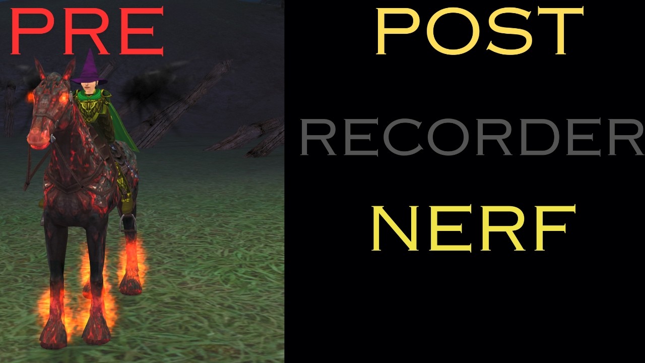 Before and After the Recorder Nerf: Hero. DAoC Eden 2024