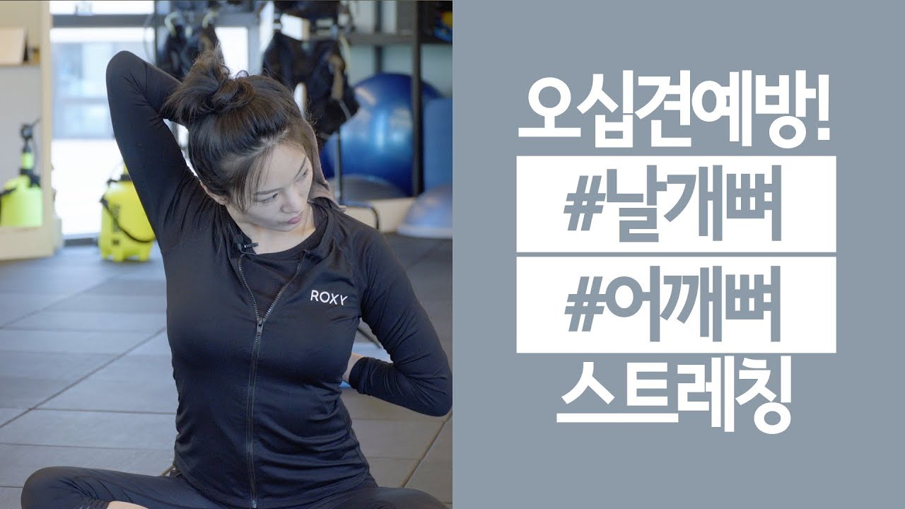 오십견예방! 팔 많이 쓰시는 분들! 어서 시작합시다~~