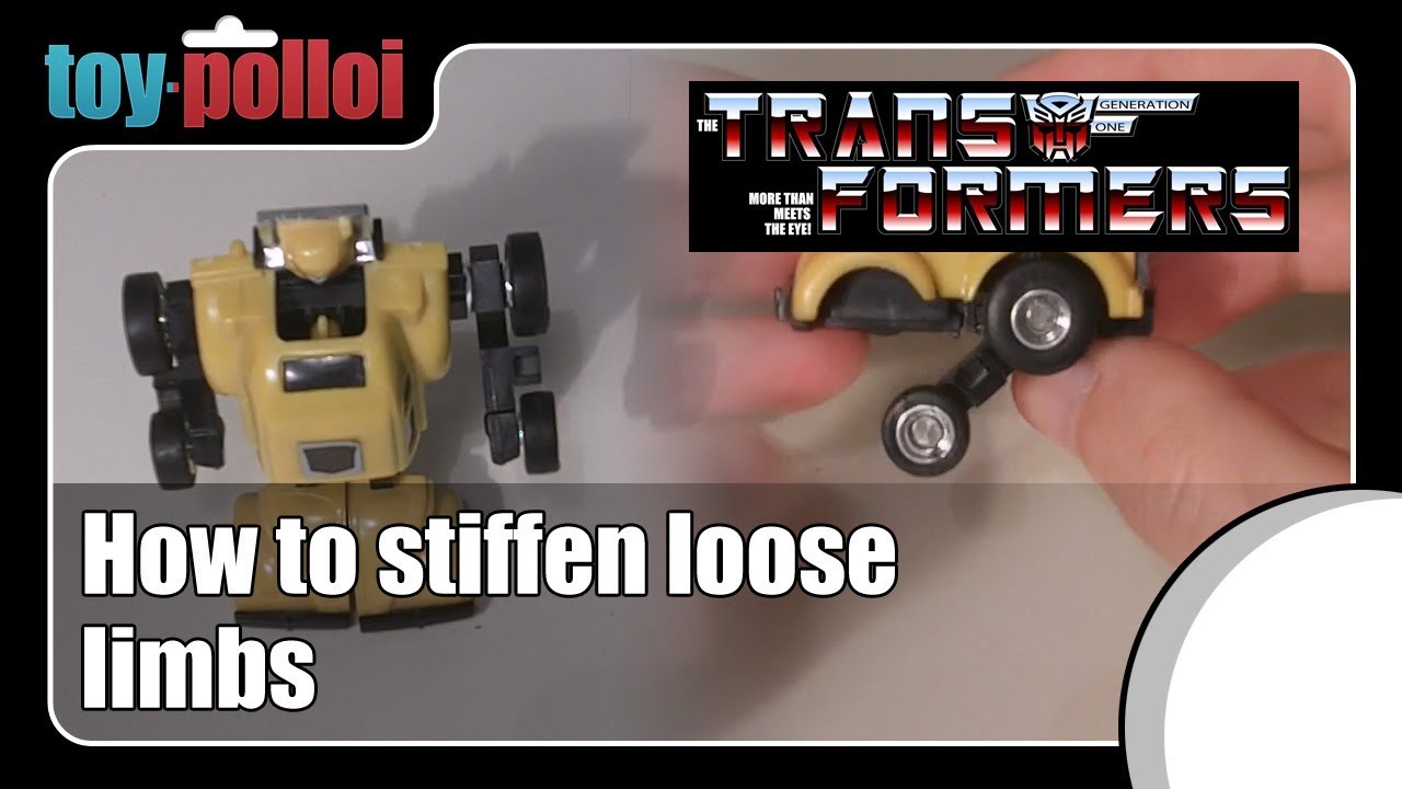 Fix it Guide - Stiffening loose limbs on Transformers G1 figures