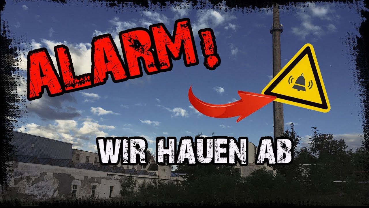 .... und plötzlich geht der Alarm an !