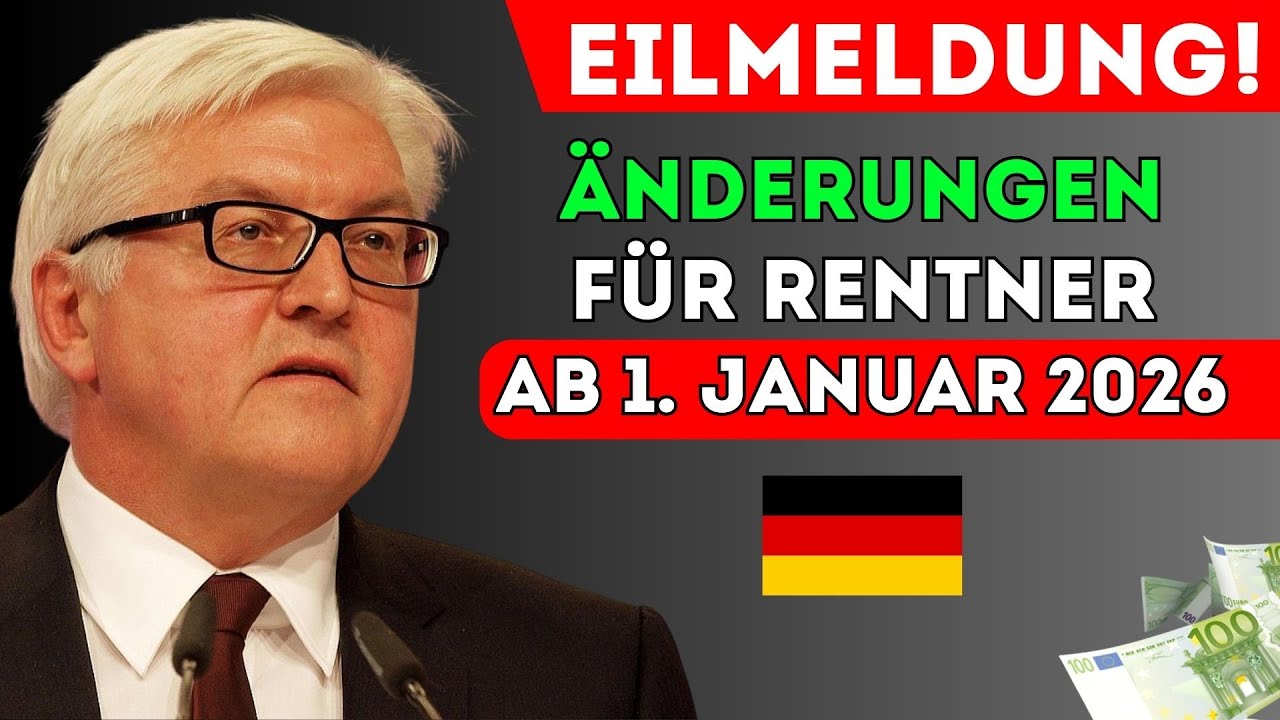 🔴 Rentenreform 2026: Neue Regeln, neue Abz&uuml;ge &ndash; pr&uuml;fen Sie jetzt Ihre Rente!