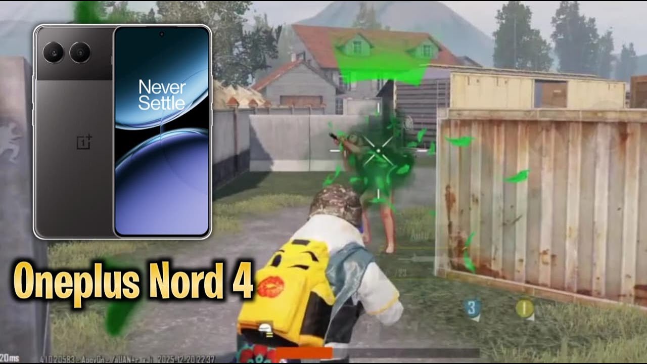 OnePlus Nord 4 BGMI Test 🔥 90FPS? Smooth or Not? 😱