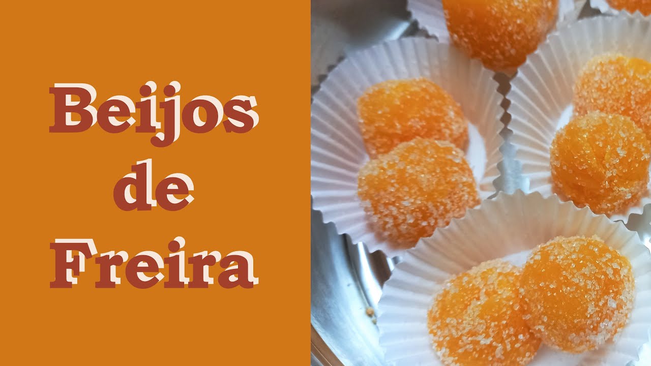 Receita Incrível de Beijos de Freira, Doces Conventuais Portugueses