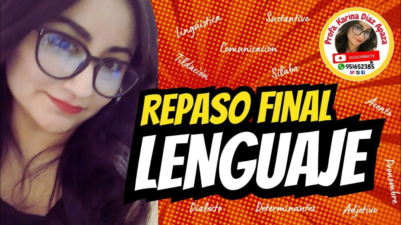 REPASO FINAL DE LENGUAJE  #lenguaje #repaso #lasfijas #class #unsa