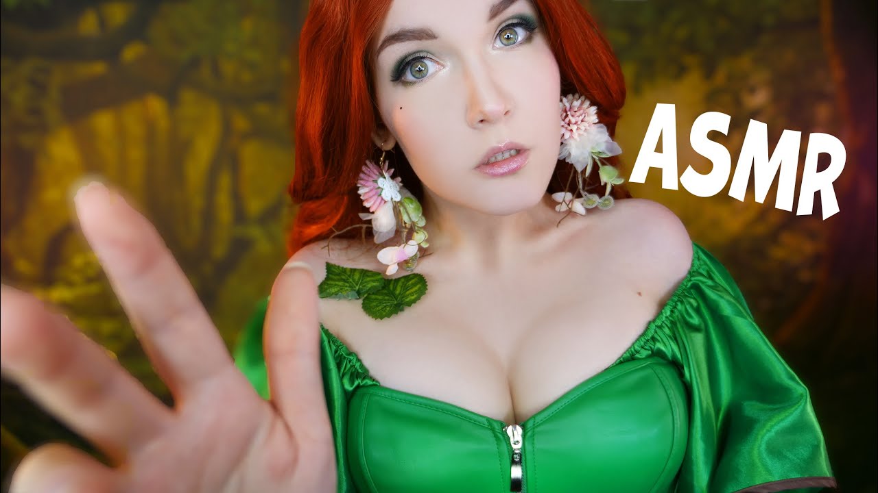 АСМР🤯[RP] Хаотичная сумасшедшая Дриада позаботится о тебе 🌿 ASMR Chaotic Dryad will take care of you