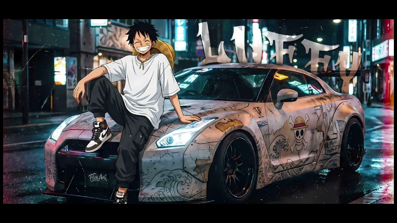 ＫＩＮＧ ＯＦ ＴＨＥ ＳＴＲＥＥＴＳ 🏴‍☠️ | Luffy x Nissan GT-R | Japanese Lofi Hip Hop - LOFICARS 
