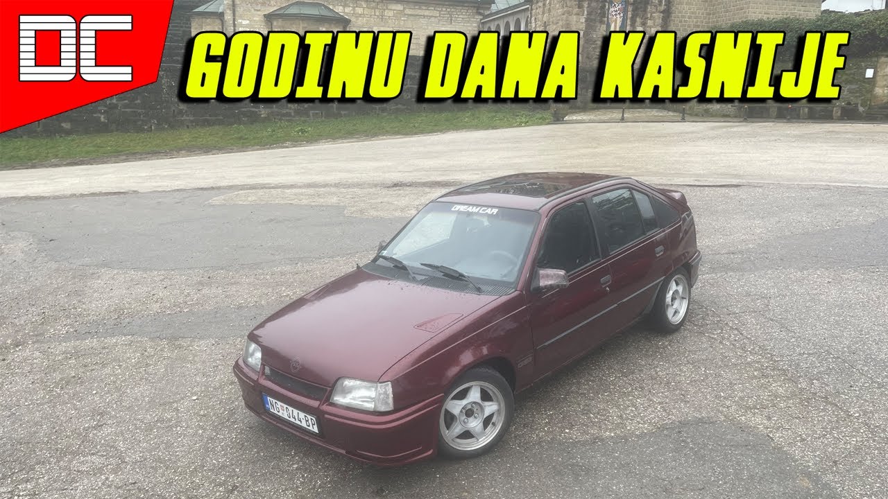 OPEL KADETT GSi POSLE GODINU DANA *od otpada do auta*