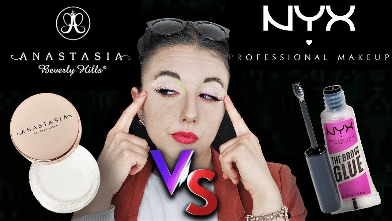 BATTLE NOUVEAUTÉS⚡ BROW FREEZE ABH⚡ VS⚡ BROW GLUE NYX⚡