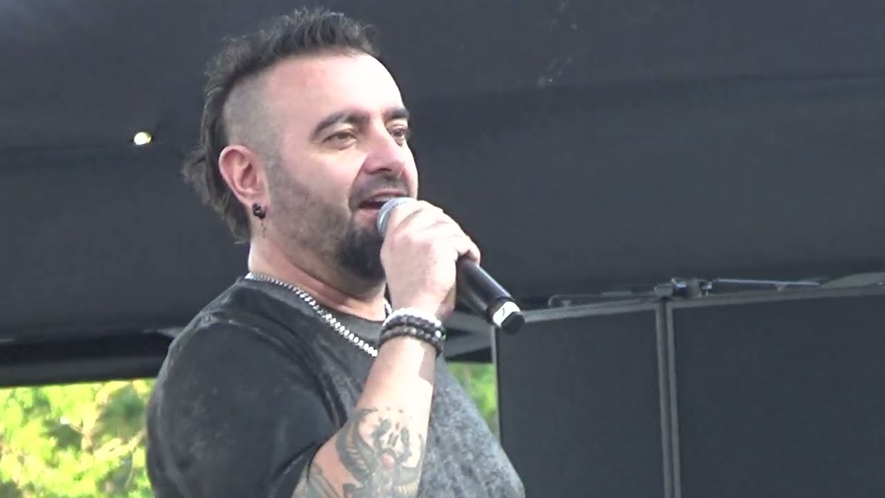 Ryan Cabrera & Chris Kirkpatrick during Pop2000 Tour at SeaWorld Orlando 3/28/2025