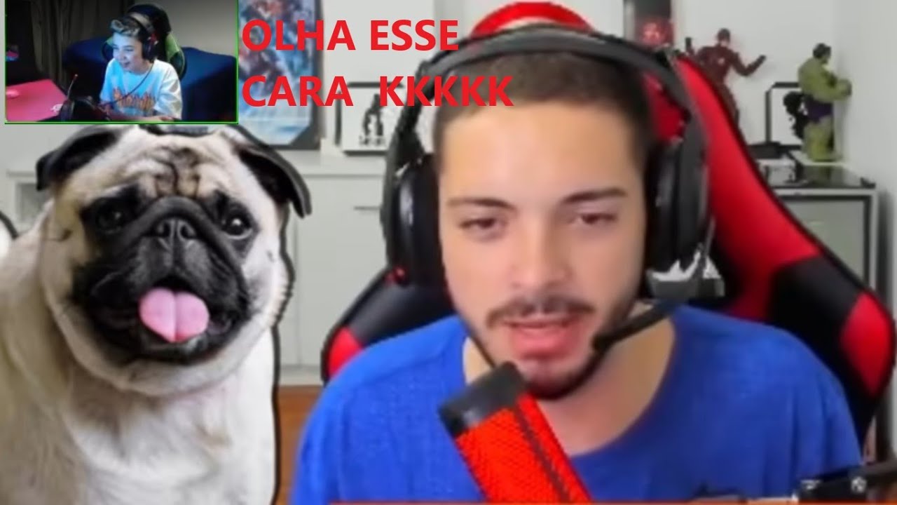 LOUD THURZIN REAGINDO NZAO IMITANDO LOUD SCAR !
