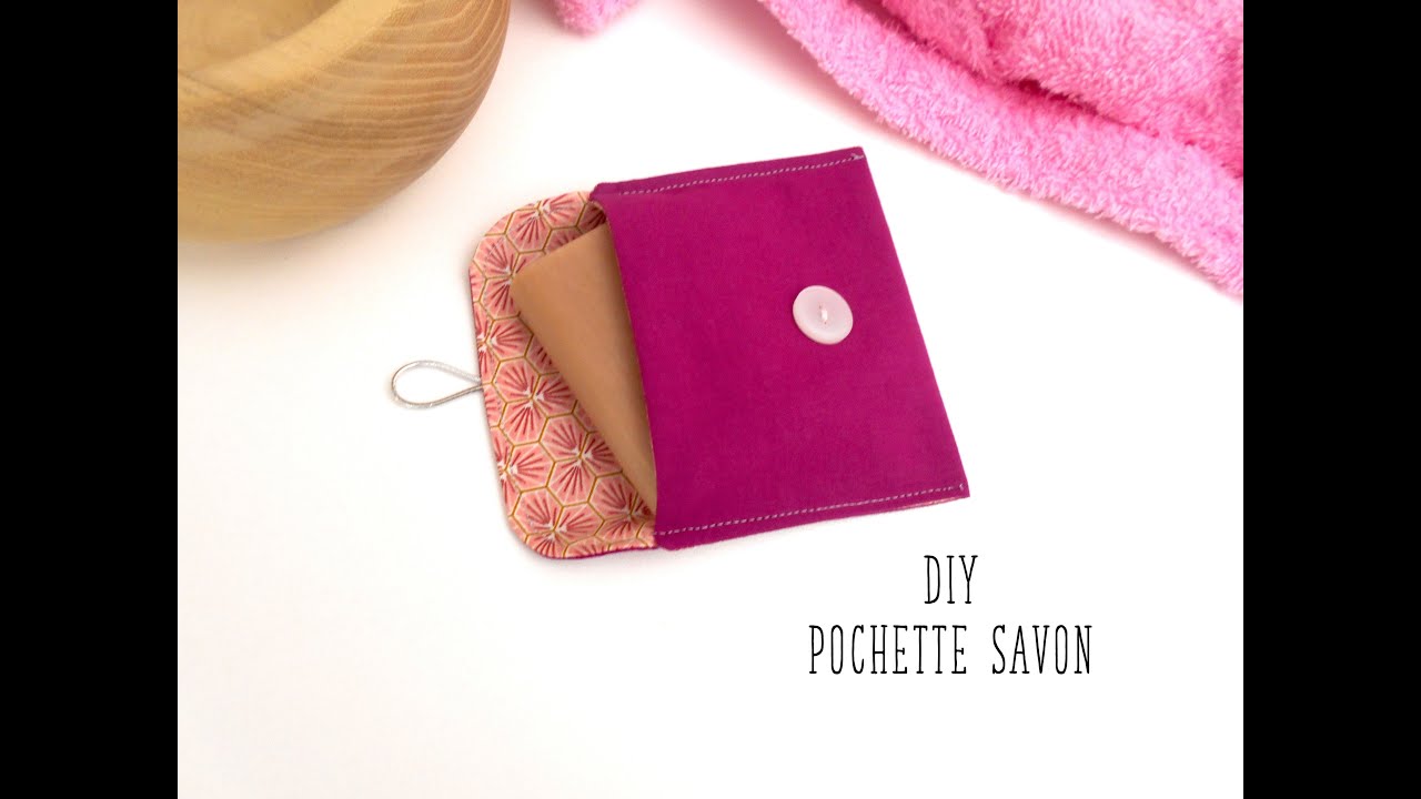 Coudre une pochette à savon, tuto zéro déchet