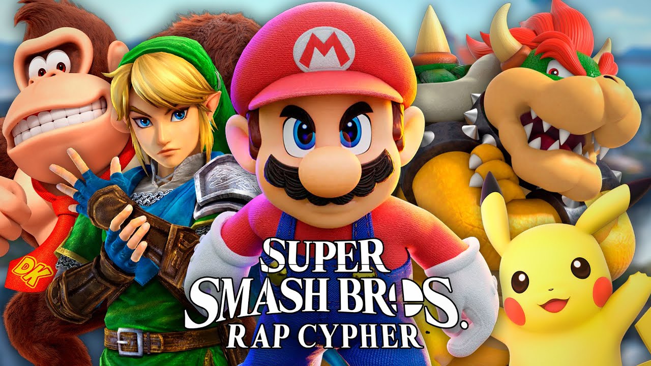 SUPER SMASH BROS RAP CYPHER - Aplasta a tus Rivales | Keyblade, Zarcort, Sharkness, Jacky & Kronno