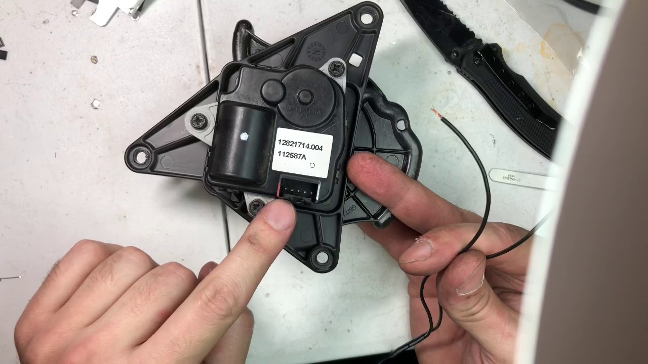 2012 Chevy equinox air blows only to defrost or floor fix