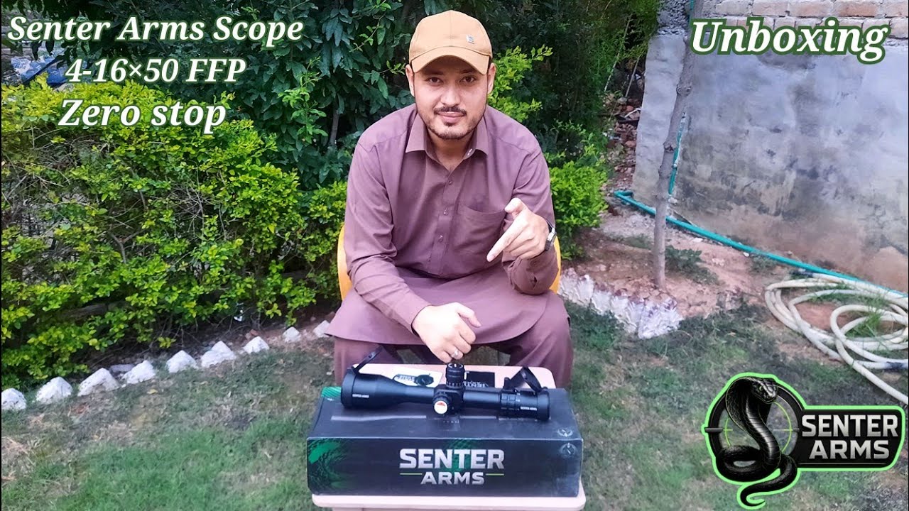 Senter Arms Reaper F1 4-16×50 FFP Unboxing | The Best scope you can find in Pakistan for Hunting
