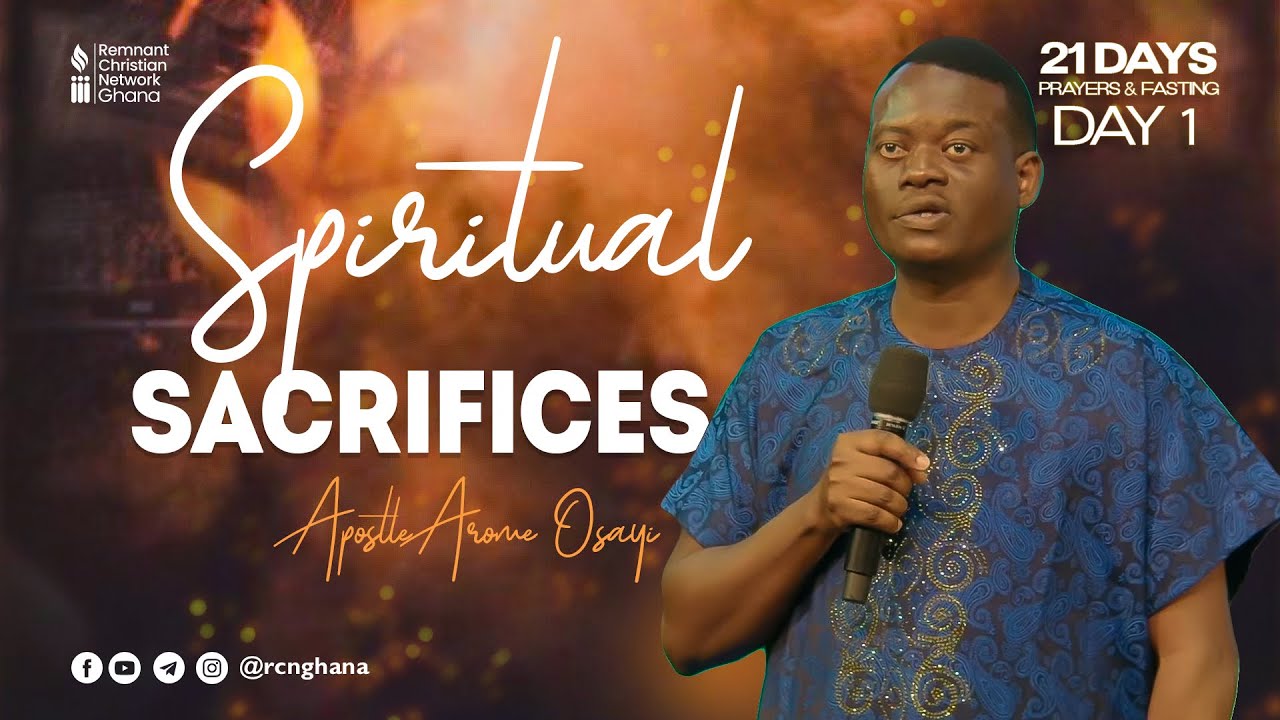 SPIRITUAL SACRIFICES || APOSTLE AROME OSAYI || SCIENCE OF ALTARS (PART 1)