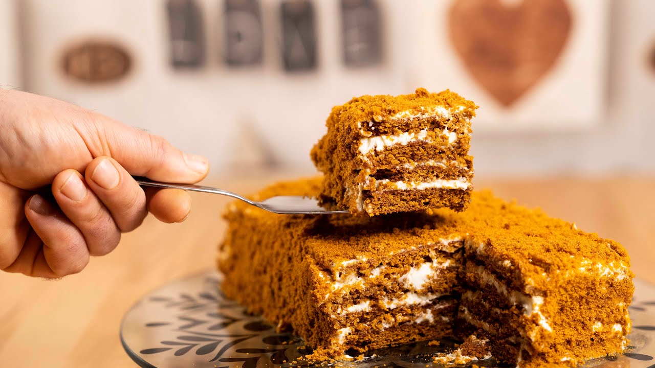 Медовый торт. Нежнее, ароматнее, невероятно вкусно.