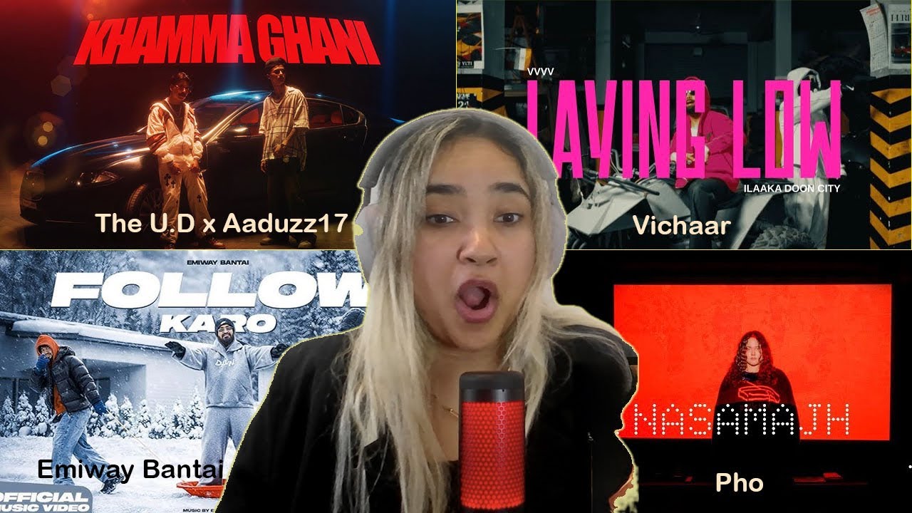 New Desi Hip Hop Songs Reaction | The U.D, Aadduz, Vichaar, Emiway, Pho🔥