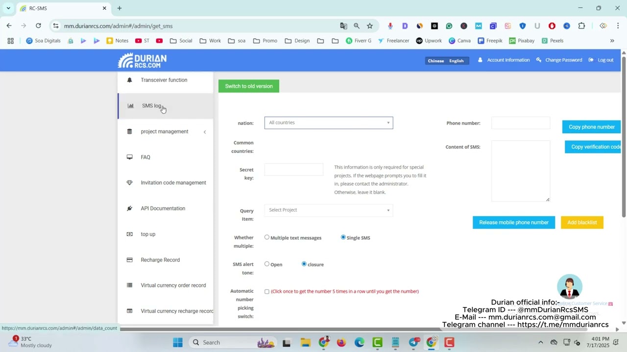 How to create a Durian Cloud SMS Account | How to use mm durianrcs com | A to Z Details