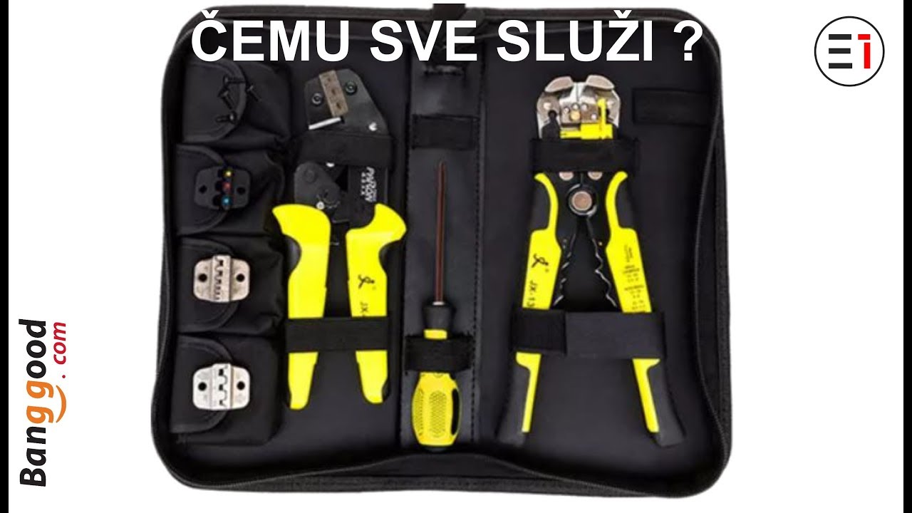 Blankerice i Presa za kablovske stopice | Banggood