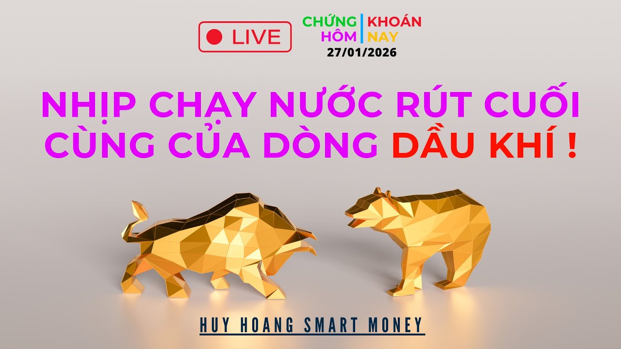 Chứng khoán Hôm Nay | Nhận định thị trường: Nhịp Chạy Nước Rút Cuối Cùng Của Dòng Dầu Khí !