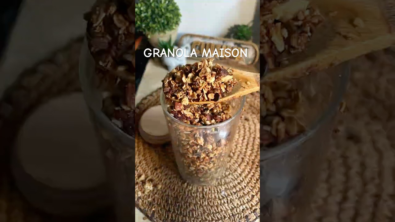 DU GRANOLA MAISON. #cuisinemaison #cuisine #cooking #breakfast