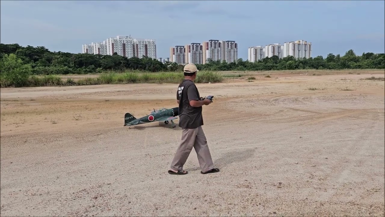 ZERO PLANE DLE 35CC MERDEKA FLY AT APRIKA