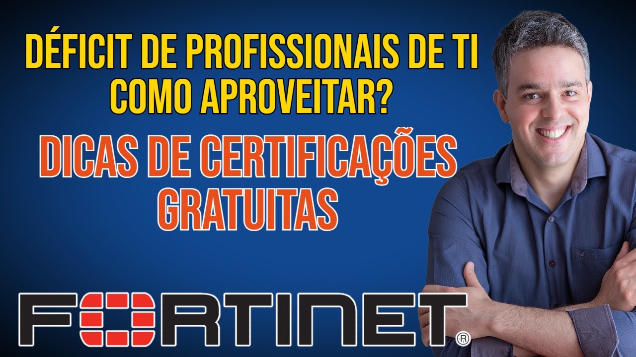 DÉFICIT DE PROFISSIONAIS DE TI - DICAS DE ESTUDOS CERTIFICAÇÕES GRATUÍTAS