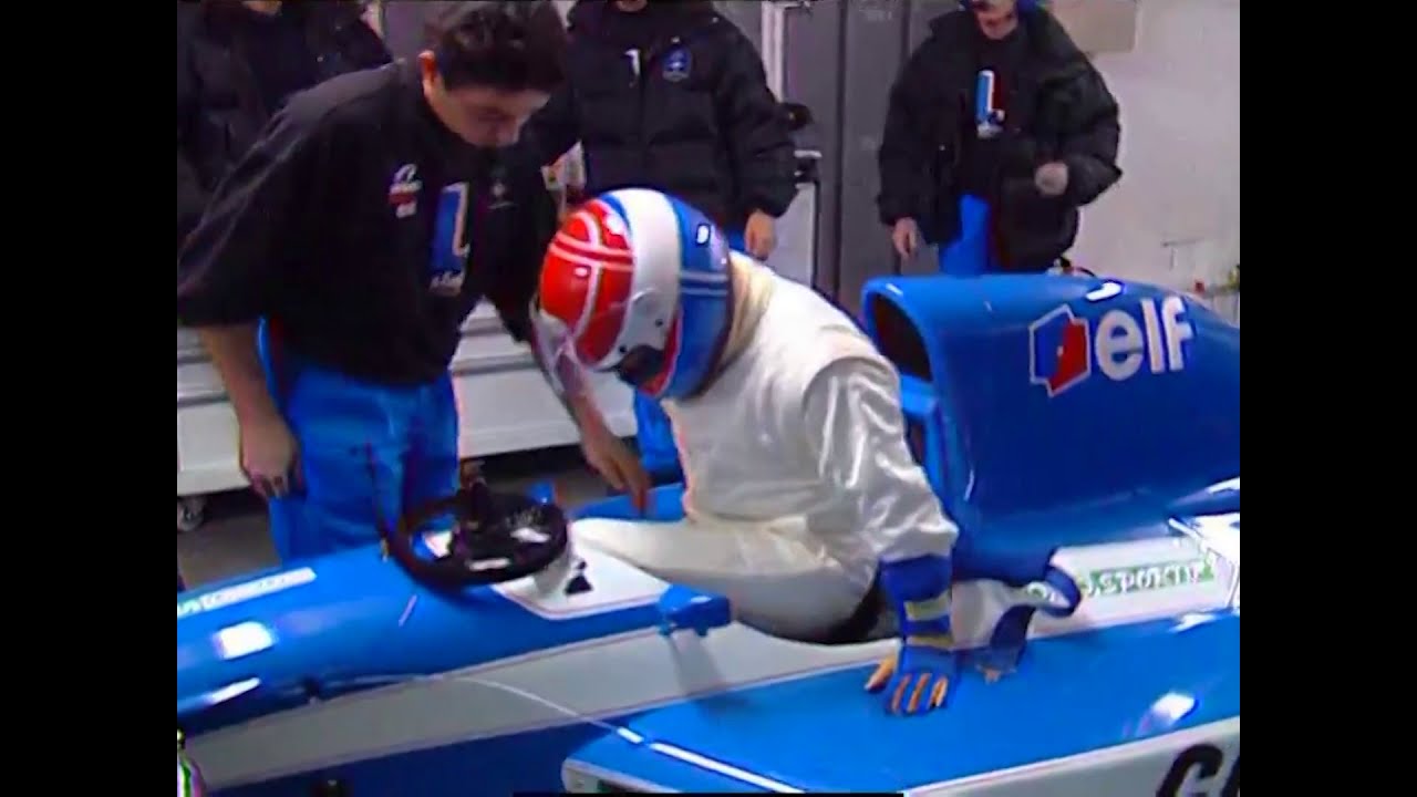 Alain Prost 1992 Ligier test