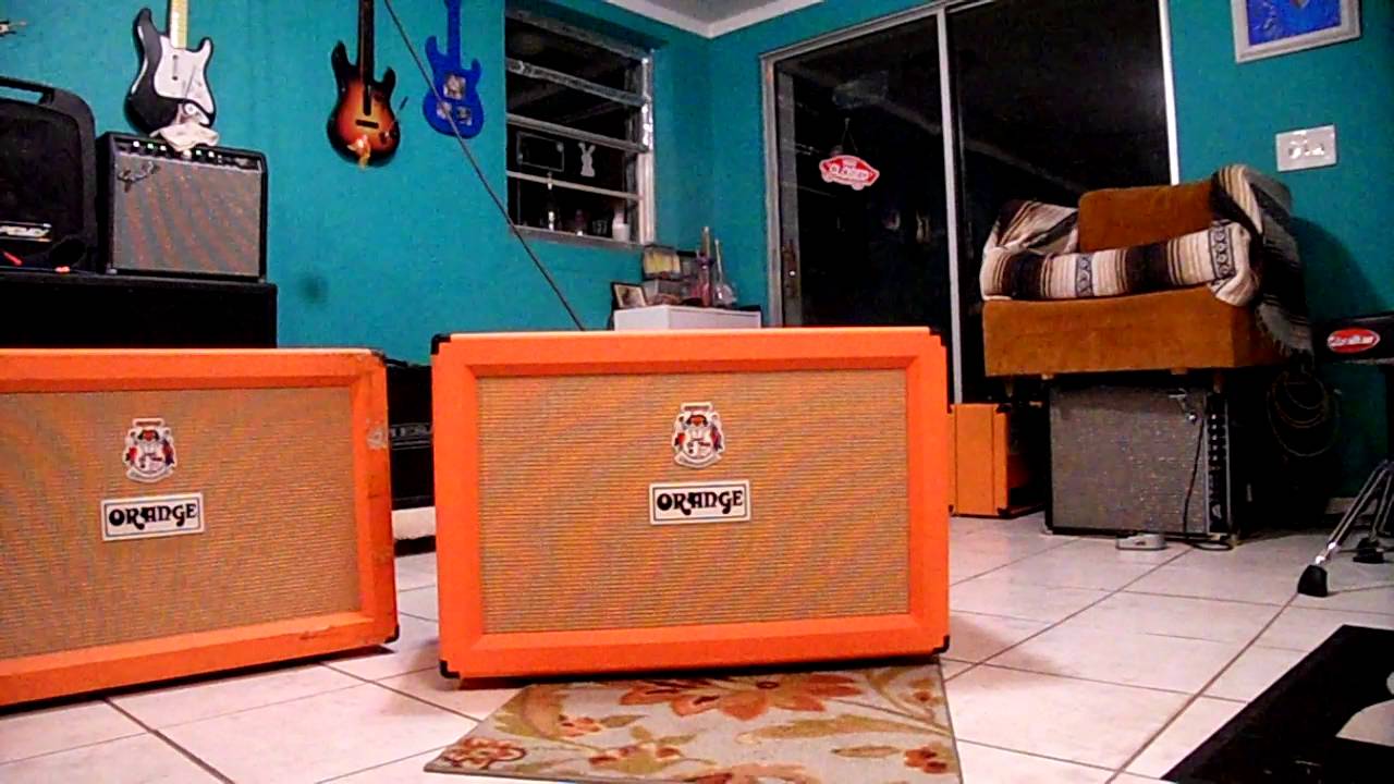 Orange 2x12 (V30s) VS Orange 212 (G1275t & V30)