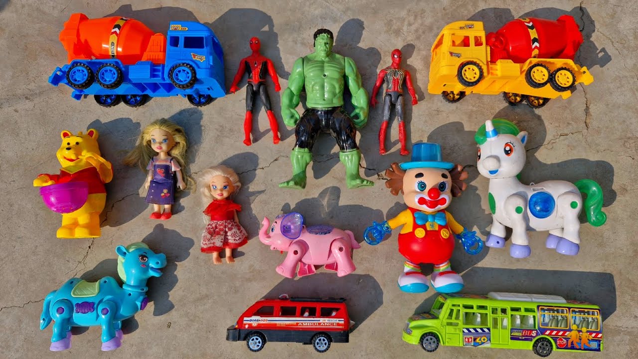 Hulk ne Gudiya ko Animals se bachaya or Spiderman ne Spiderman ki madad ki ! Gadi Wala Video 