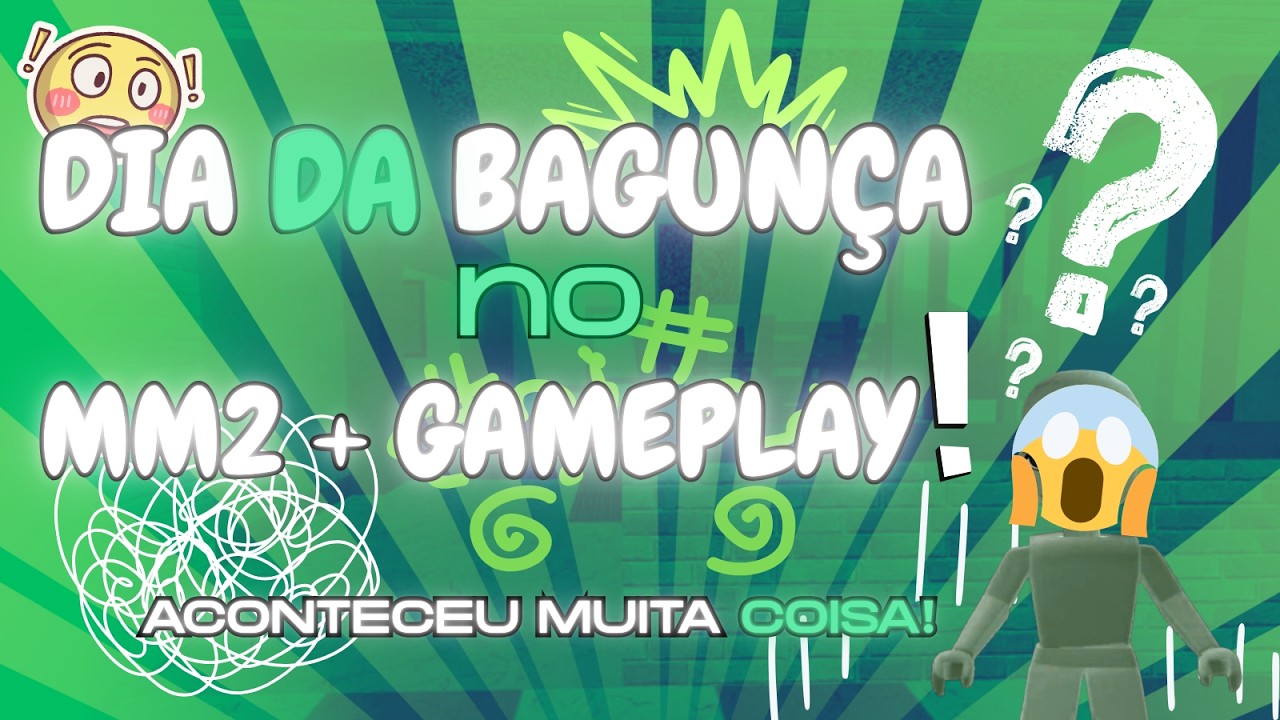 DIA DA BAGUNÇA NO MM2! (Murder Mystery 2)