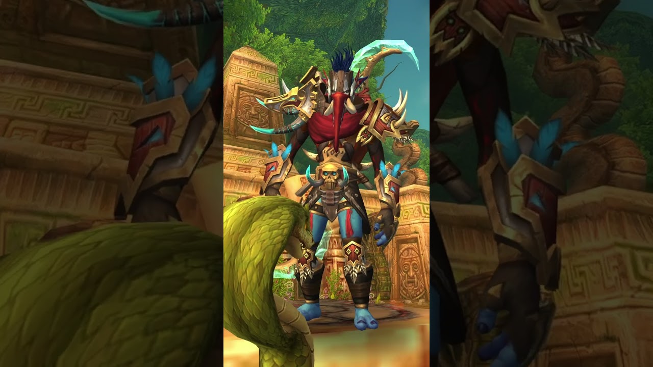 Stranglethorn's Vale hunter #transmog #worldofwarcraft #blizzard #thewarwithin #mmorpg #azeroth