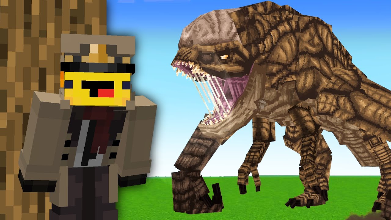 ¿Puedes sobrevivir al DISTORTUS REX en Minecraft?